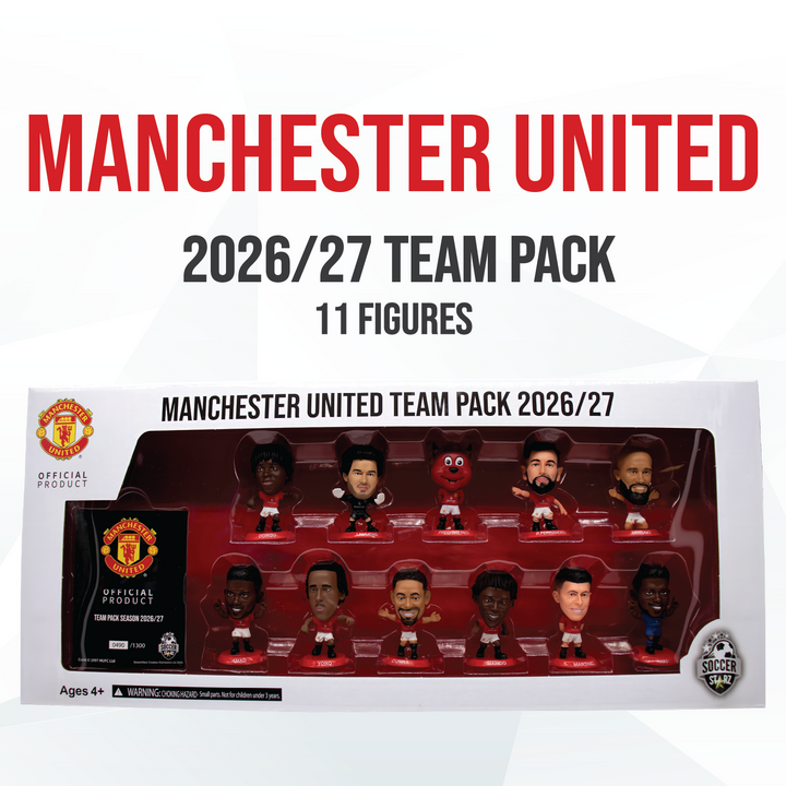 SoccerStarz - Man Utd 2026/27 Season 11 figure Team Pack