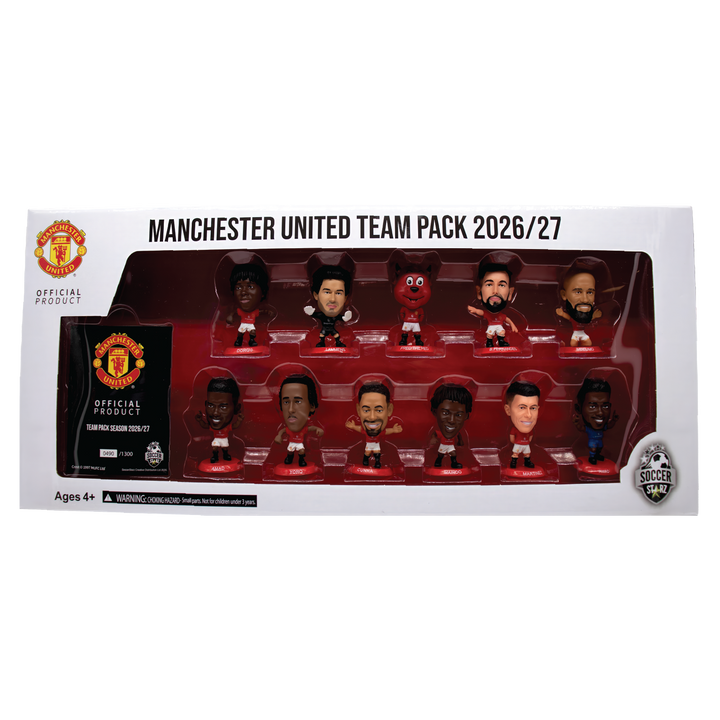 SoccerStarz - Man Utd 2026/27 Season 11 figure Team Pack