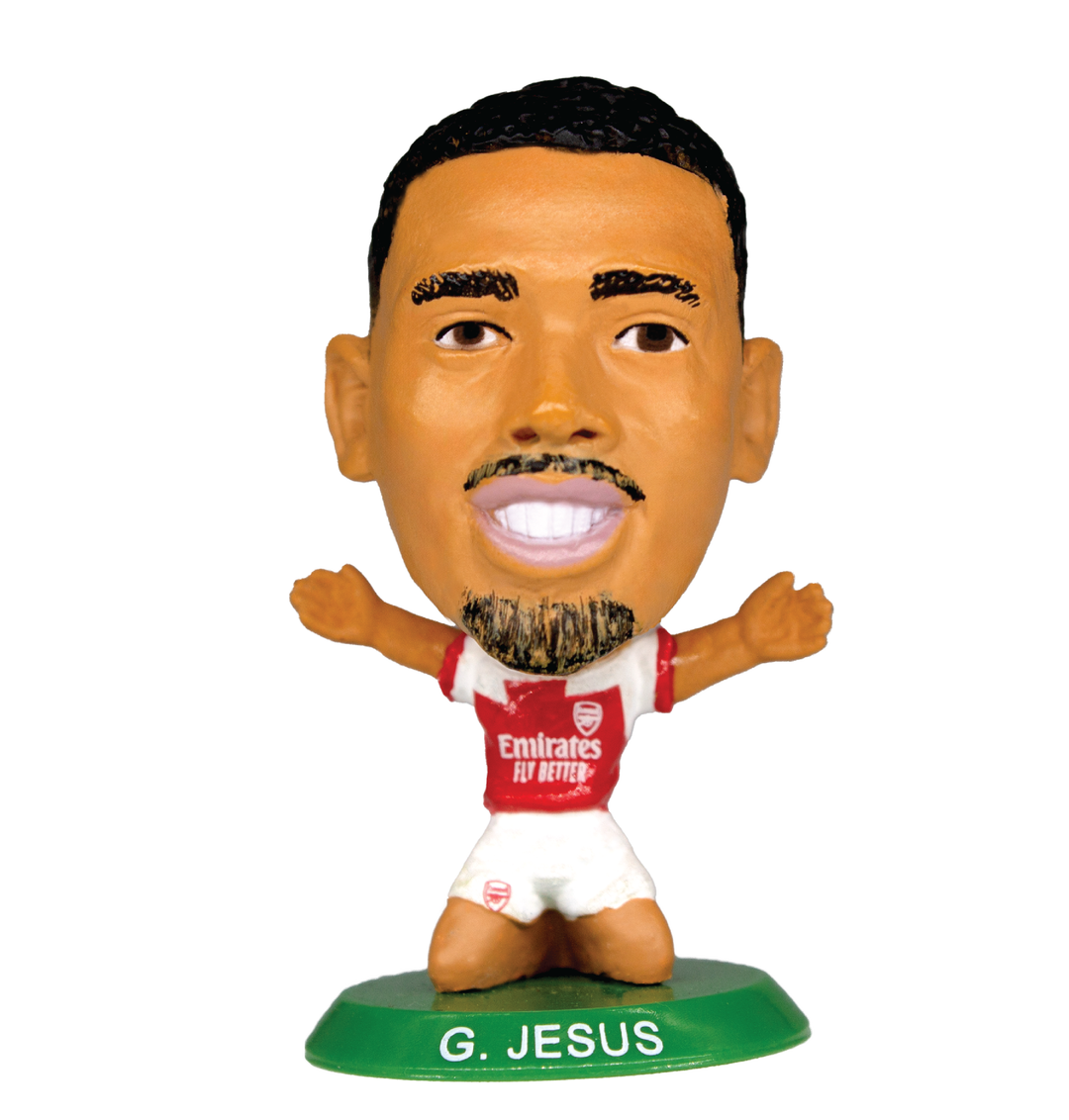 Soccerstarz Arsenal Gabriel Jesus Home Kit The Official SoccerStarz Shop