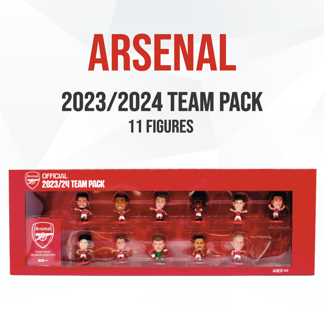 11 Piece Team Pack - Arsenal - 2023/24 Version (Classic Kit) – The Official  SoccerStarz Shop