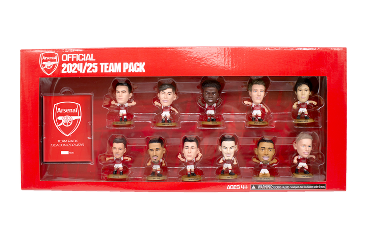 Soccerstarz - Arsenal Team Pack 11 figure (2024/25 Version Classic Kit) /Figures