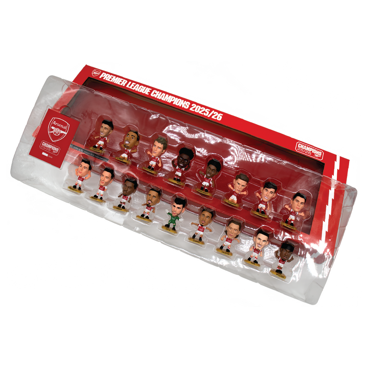 Soccerstarz - Arsenal 25/26 Premier League Winners 17 Figure Team Pack