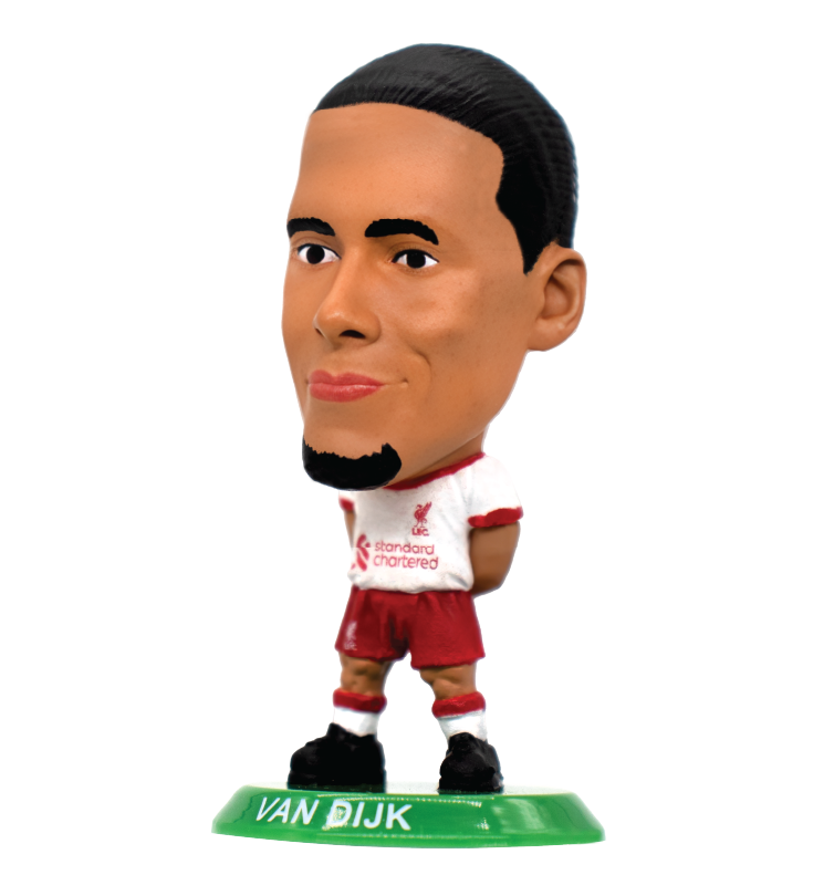 Soccerstarz - Liverpool Virgil Van Dijk - AWAY Kit (2027 version)