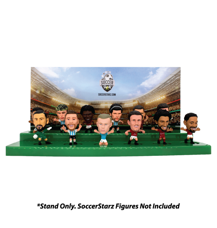 Soccerstarz - Stand for 12 SoccerStarz Figures (Green)