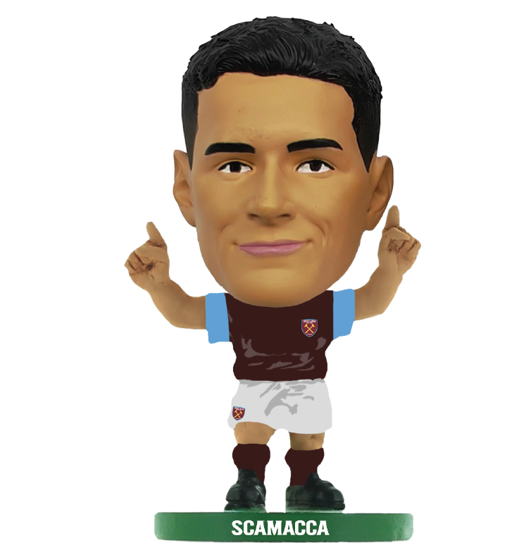Soccerstarz - West Ham - Gianluca Scamacca - Home Kit (Classic Kit)