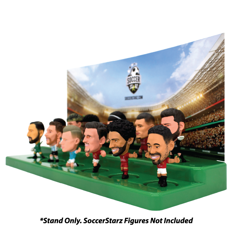 Soccerstarz - Stand for 12 SoccerStarz Figures (Green)