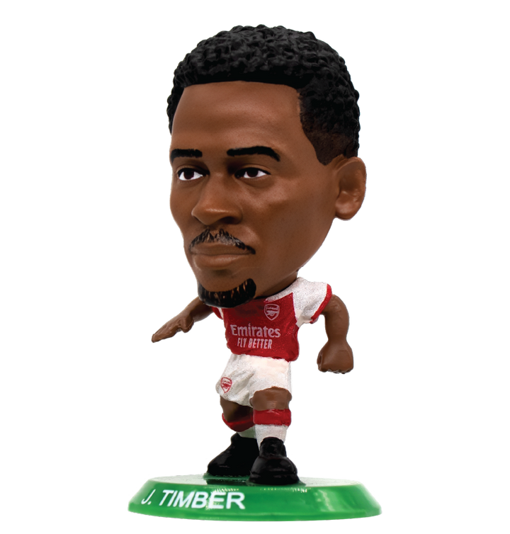 Soccerstarz - Arsenal Jurrien Timber - Classic Home Kit