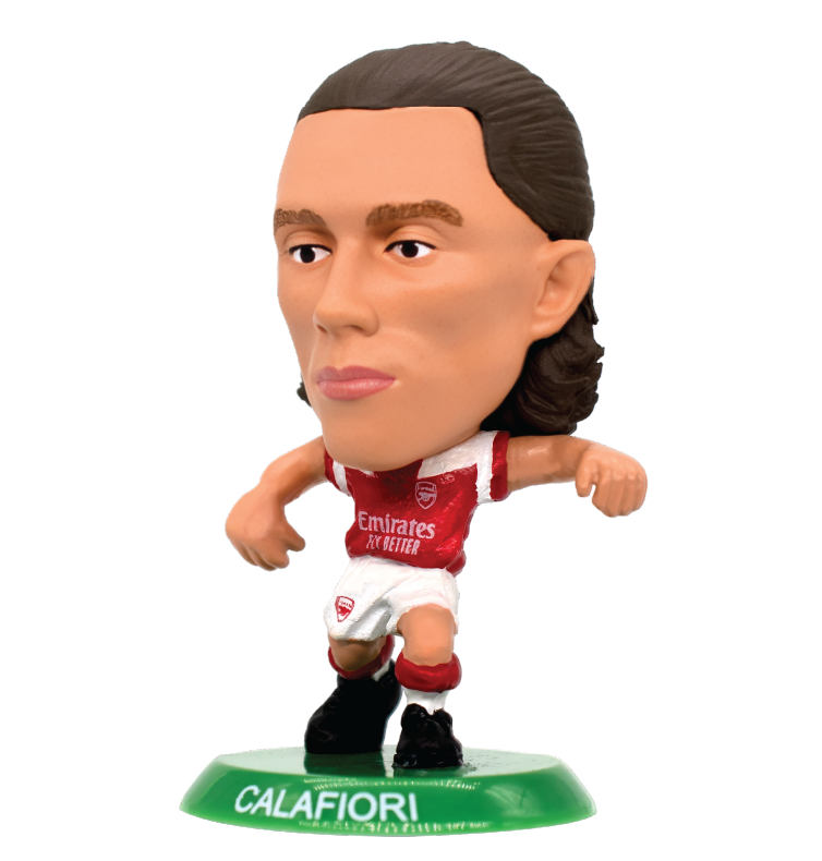 Soccerstarz - Arsenal Riccardo Calafiori -Classic Home Kit