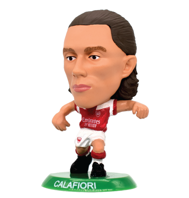 Soccerstarz - Arsenal Riccardo Calafiori -Classic Home Kit