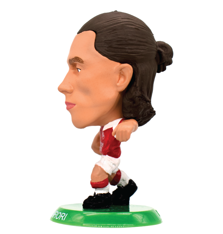 Soccerstarz - Arsenal Riccardo Calafiori -Classic Home Kit