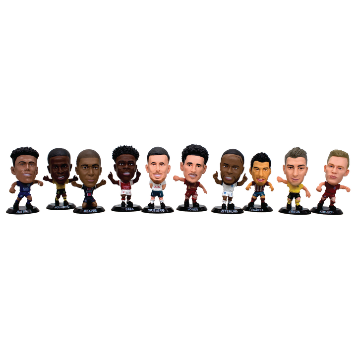 Soccerstarz - 2022 Edition Black Base Collection Completers - 10 Figure Bundle /Figures