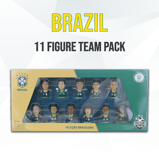 Soccerstarz - Pack Équipe Brésil 11 Figurines