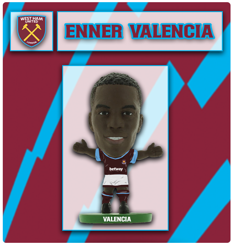 Enner Valencia - West Ham - Home Kit (2016 version)