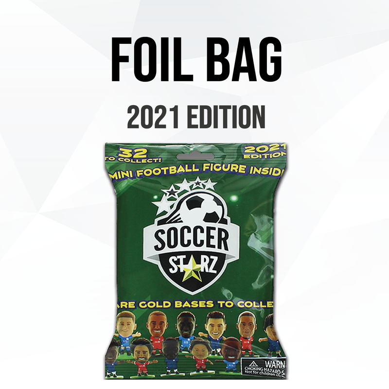 SoccerStarz 2021 Edition Foil bag
