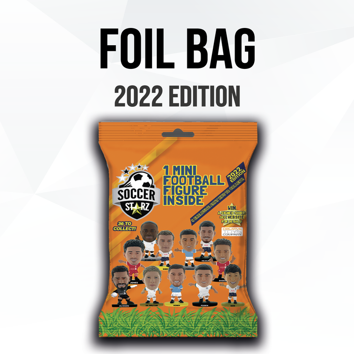 SoccerStarz 2022 Edition Foil Bag