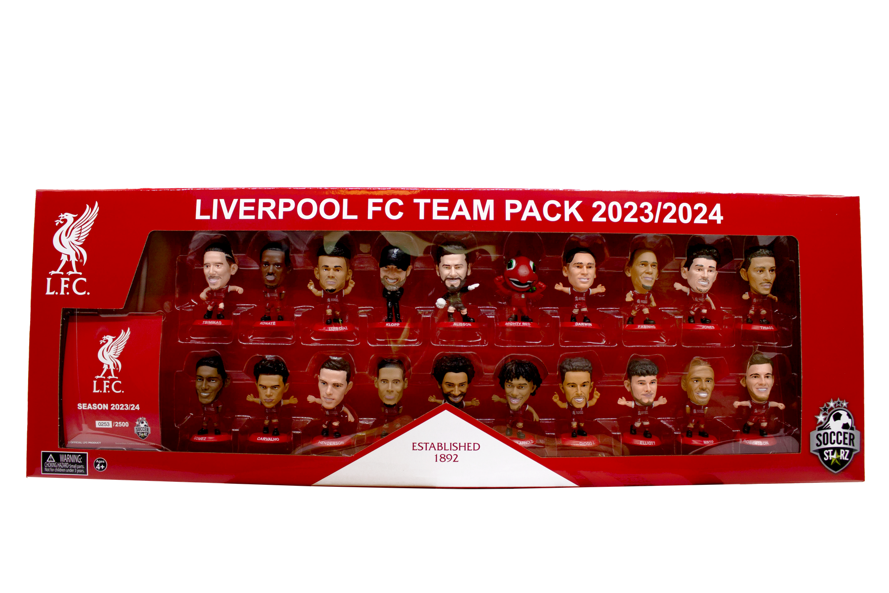 Soccerstarz - Liverpool Team Pack 20 Figures (2023/24 Version 