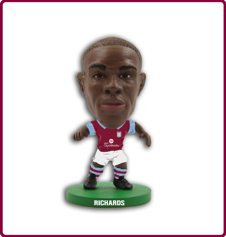 Soccerstarz - Aston Villa - Micah Richards - Home Kit (2016 Version) (Clear Sachet)