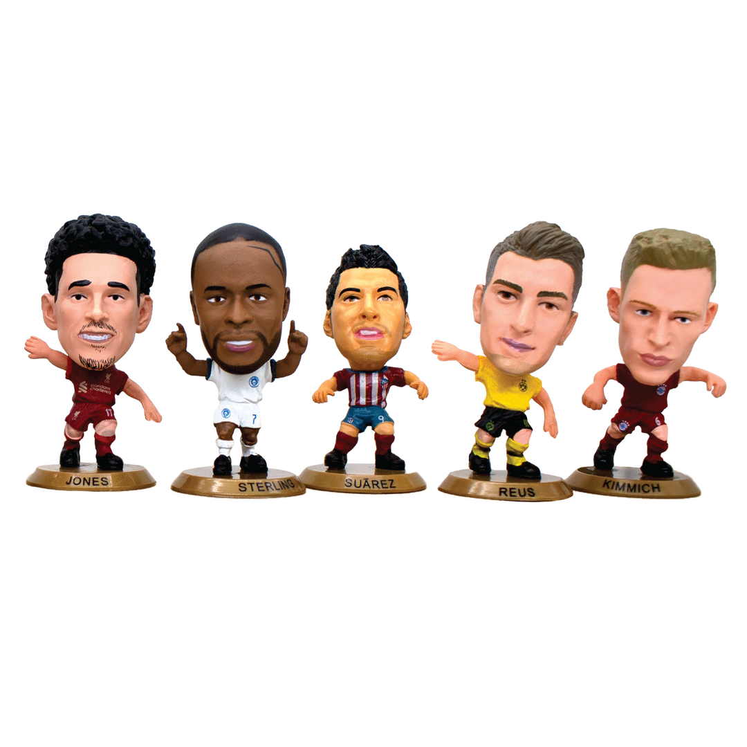 Soccerstarz - 2022 Edition Gold Base Collection Completers - 10 Figure Bundle /Figures