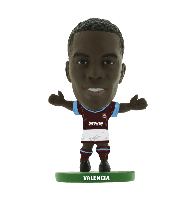 Soccerstarz - West Ham - Enner Valencia - Home Kit (2016 version)