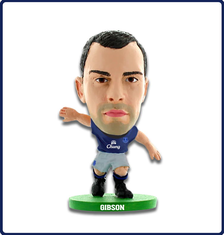 Soccerstarz - Everton - Darron Gibson - Home Kit (2015 version)