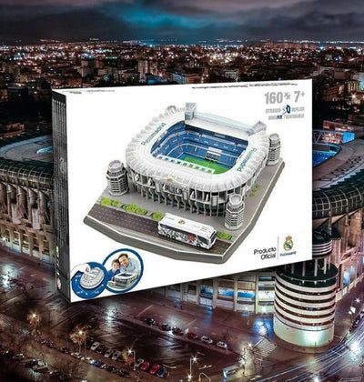3D Stadium Puzzle - Santiago Bernabeu Mini Stadium