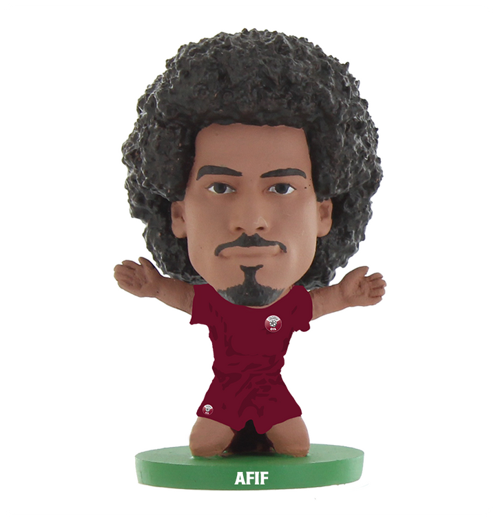 Soccerstarz - Qatar - Akram Afif - Qatar -Home Kit