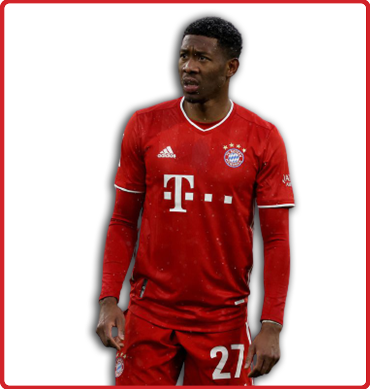 David Alaba - Bayern Munich - Home Kit