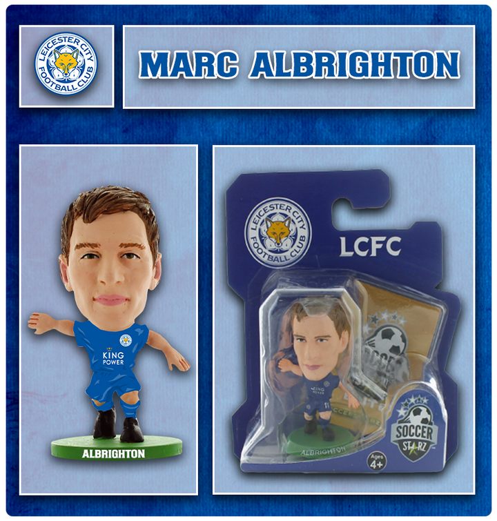 Soccerstarz - Leicester City - Marc Albrighton - Home Kit