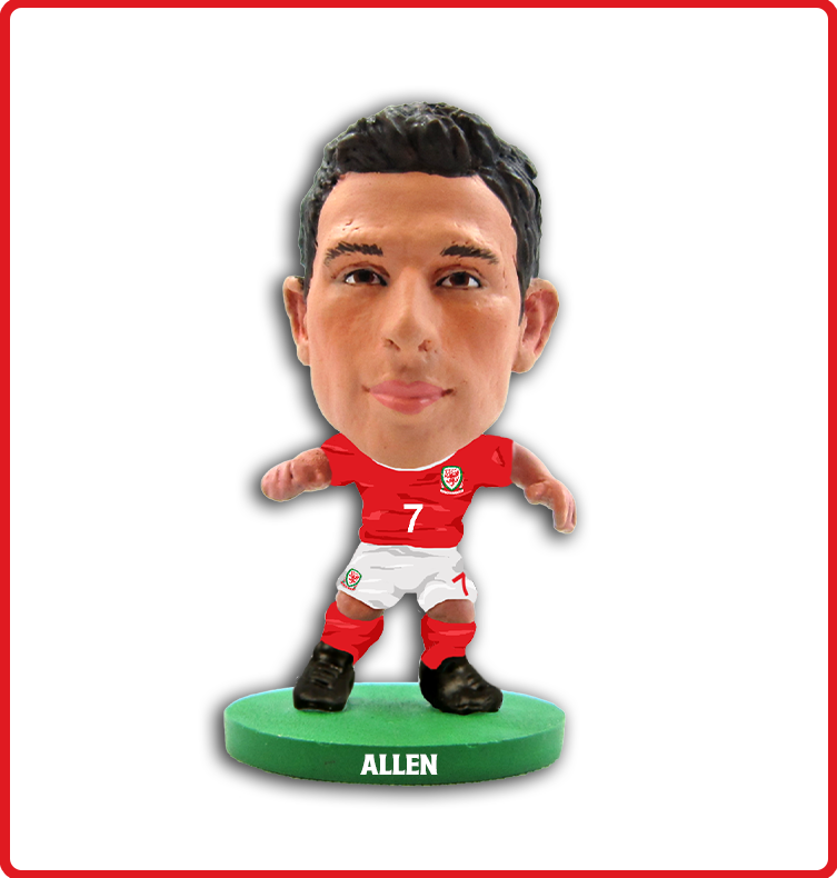 Joe Allen - Wales - Home Kit – The Official SoccerStarz Shop