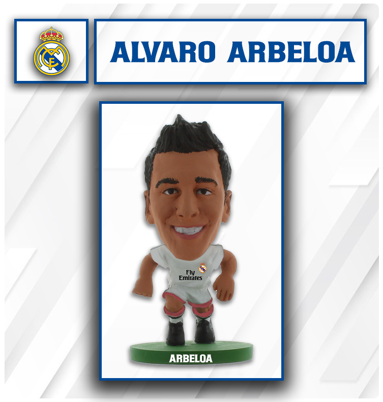 Real Madrid - Alvaro Arbeloa - Home Kit (2015 Version) (Clear Sachet)