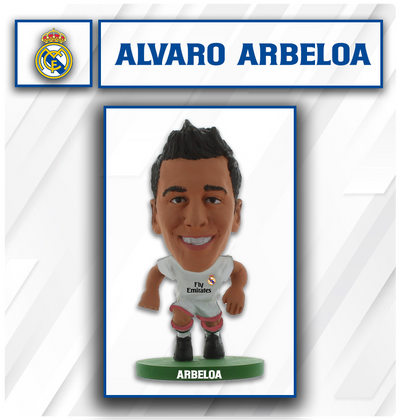 Real Madrid - Alvaro Arbeloa - Home Kit (2015 Version) (Clear Sachet)