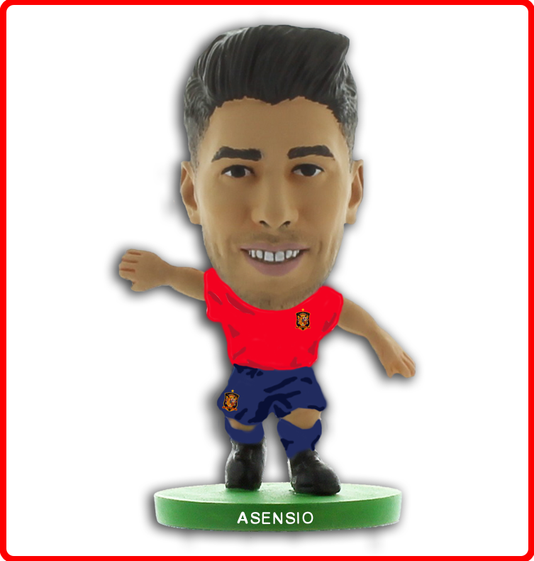 Soccerstarz - Spain - Marco Asensio - Home Kit