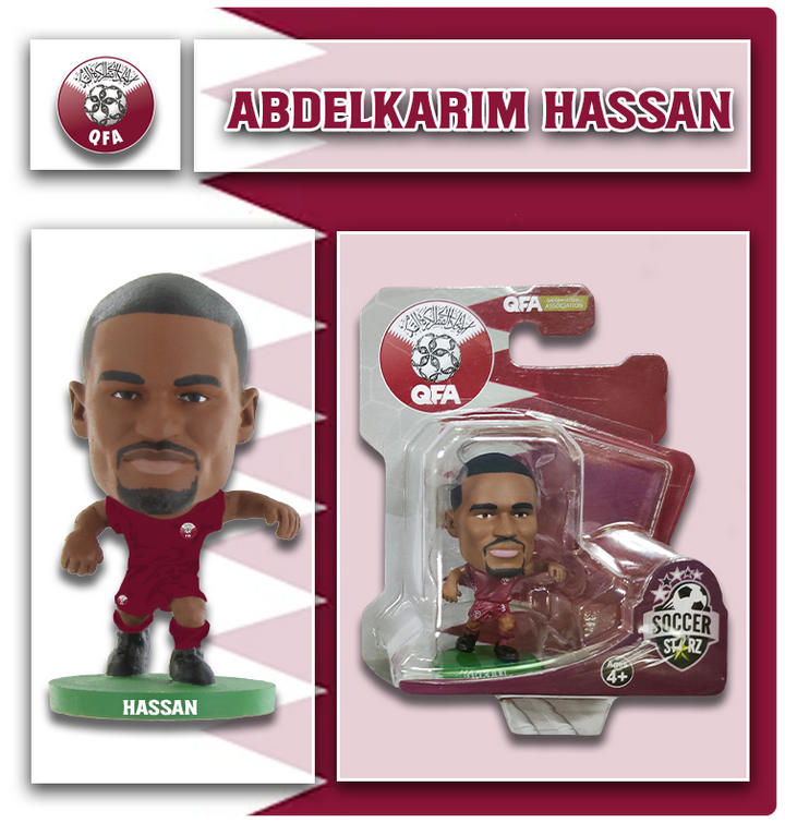 Soccerstarz - Qatar - Abdelkarim Hassan - Home Kit