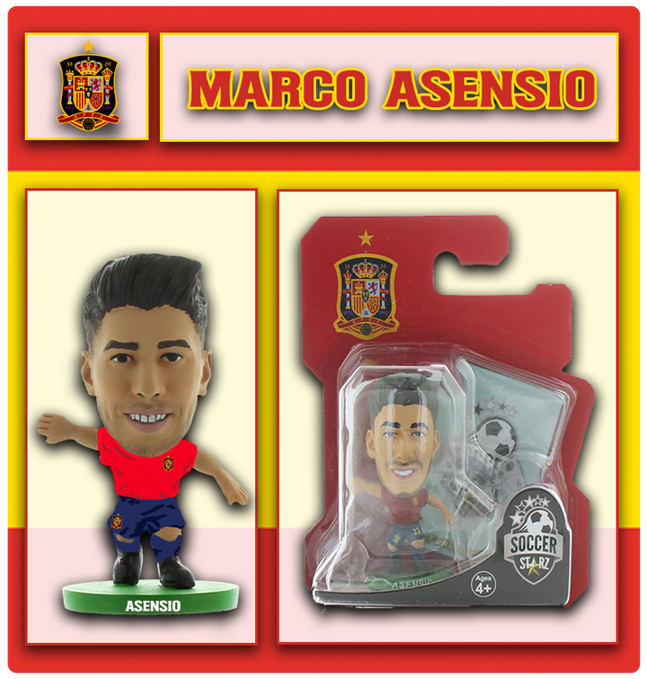 Soccerstarz - Spain - Marco Asensio - Home Kit