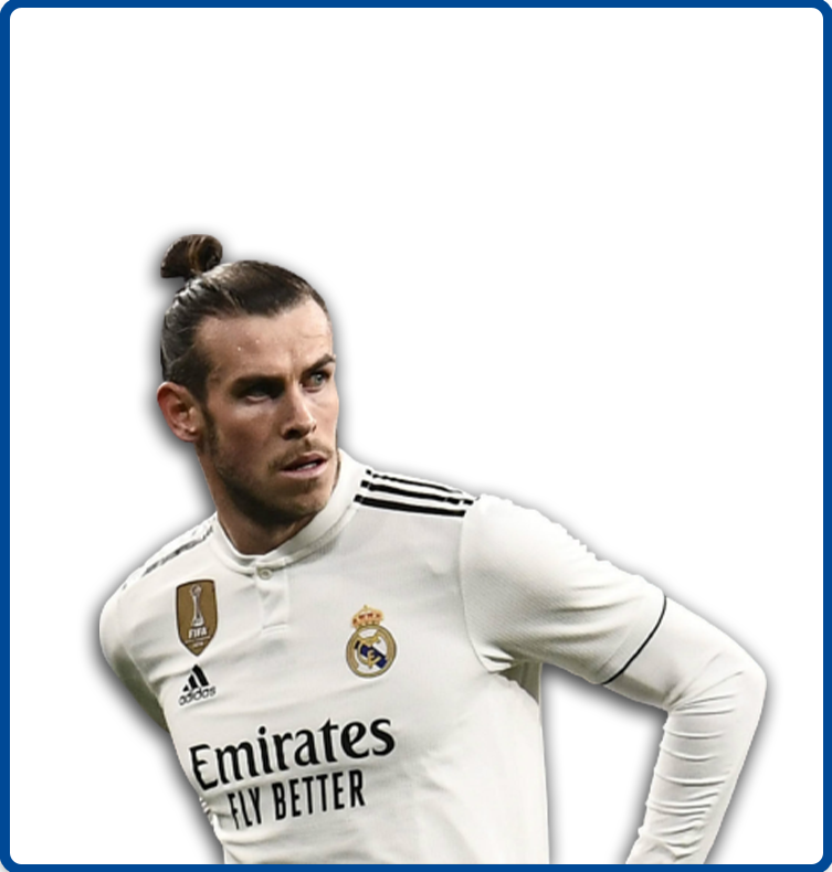 2019/20 Gareth Bale Real Madrid Home L/S Authentic Jersey - Soccer Master