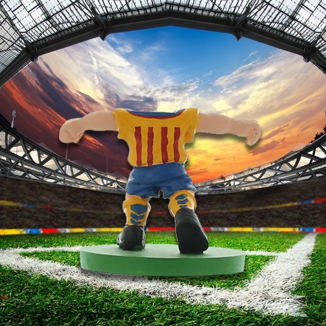 SoccerStarz KitMaster - Barcelona Away (2016)