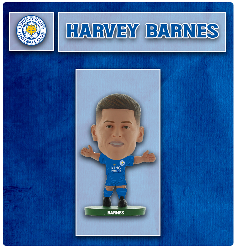 Harvey Barnes - Leicester City - Home Kit (New Classic Kit) (LOOSE)
