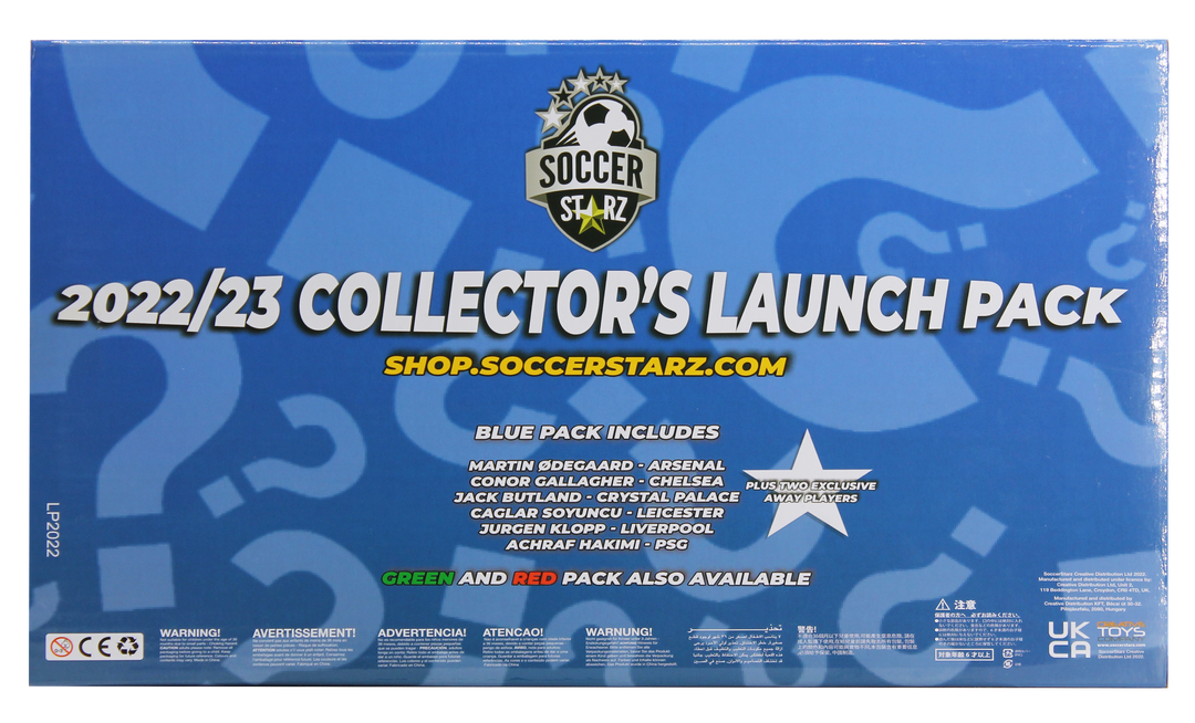 Soccerstarz - 8 Figure Launch Pack (2022/23 Version BLUE Pack)