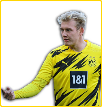 Julian Brandt - Borussia Dortmund - Home Kit