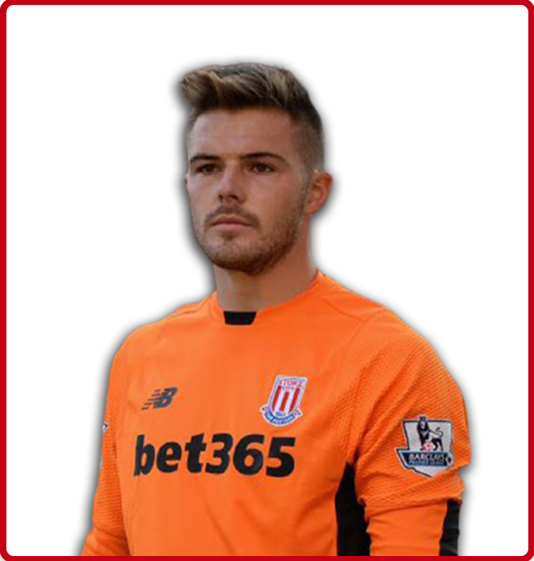 Jack Butland - Stoke City - Home Kit