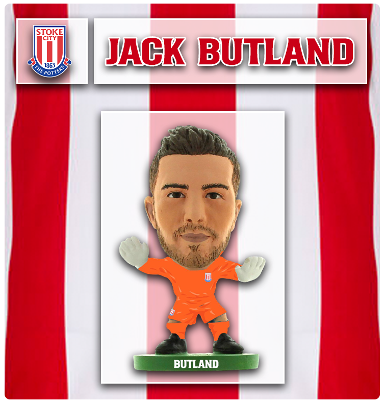 Soccerstarz - Stoke City - Jack Butland - Home Kit
