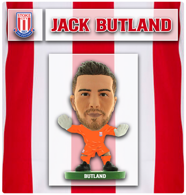 Soccerstarz - Stoke City - Jack Butland - Home Kit