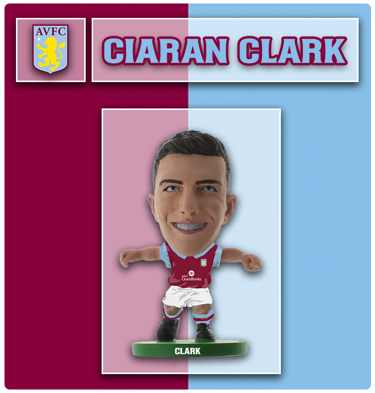 Soccerstarz - Aston Villa - Ciaran Clark - Home Kit