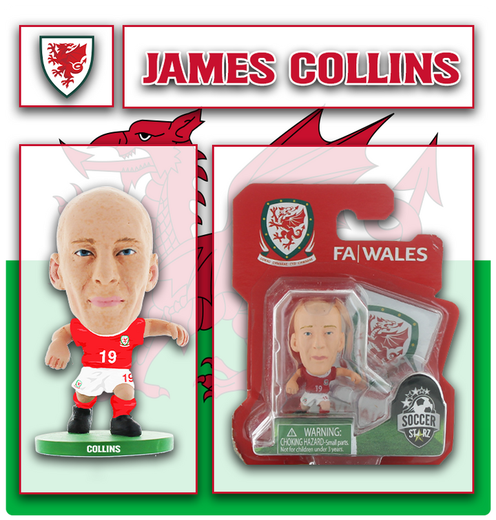 James Collins - Wales - Home Kit