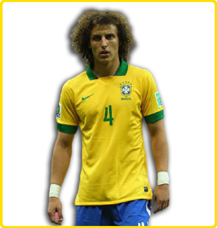 David Luiz - Brazil - Home Kit