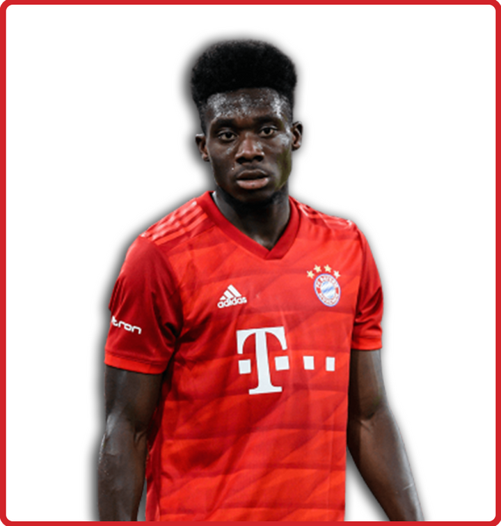 Alphonso Davies - Bayern Munich - Home Kit