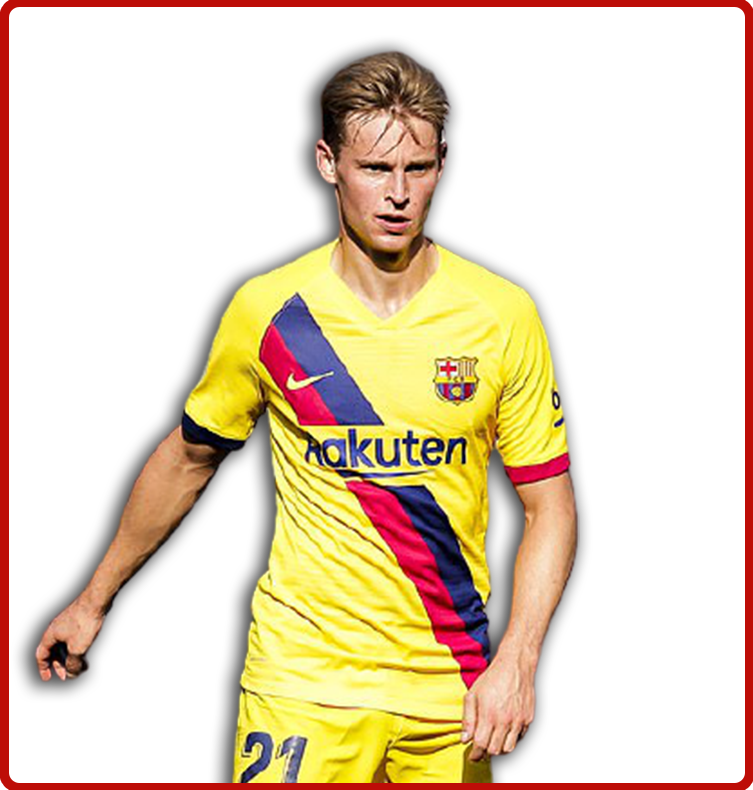 Frenkie De Jong - Barcelona - Away Kit