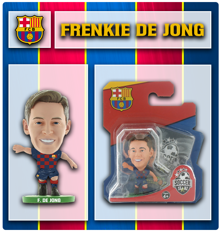 Soccerstarz - Barcelona - Frenkie De Jong - Home Kit