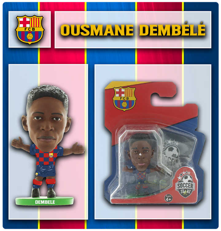 Soccerstarz - Barcelona - Ousmane Dembele - Home Kit