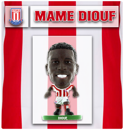 Stoke City - Mame Diouf - Home Kit (2015 Version) (Clear Sachet)